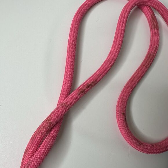 Nike Swoosh Cinch Pack Drawstring Bag Zipper Pocket Hot Pink Orange Sports Gym - Picture 10 of 13